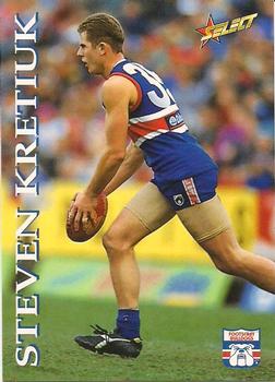 1995 Select AFL #72 Steven Kretiuk Front